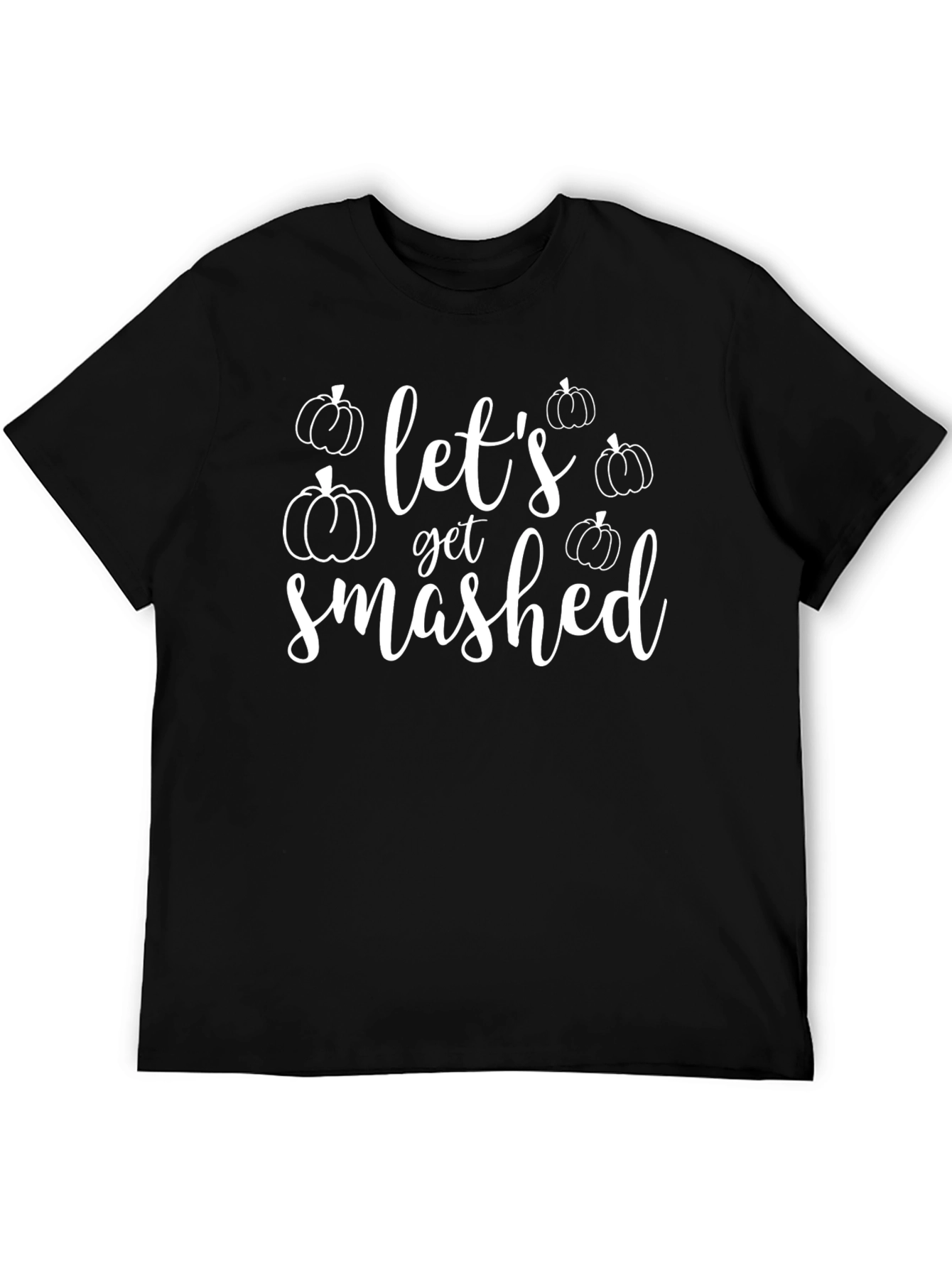 Lets Get Smashed Pumpkin Halloween T-Shirt