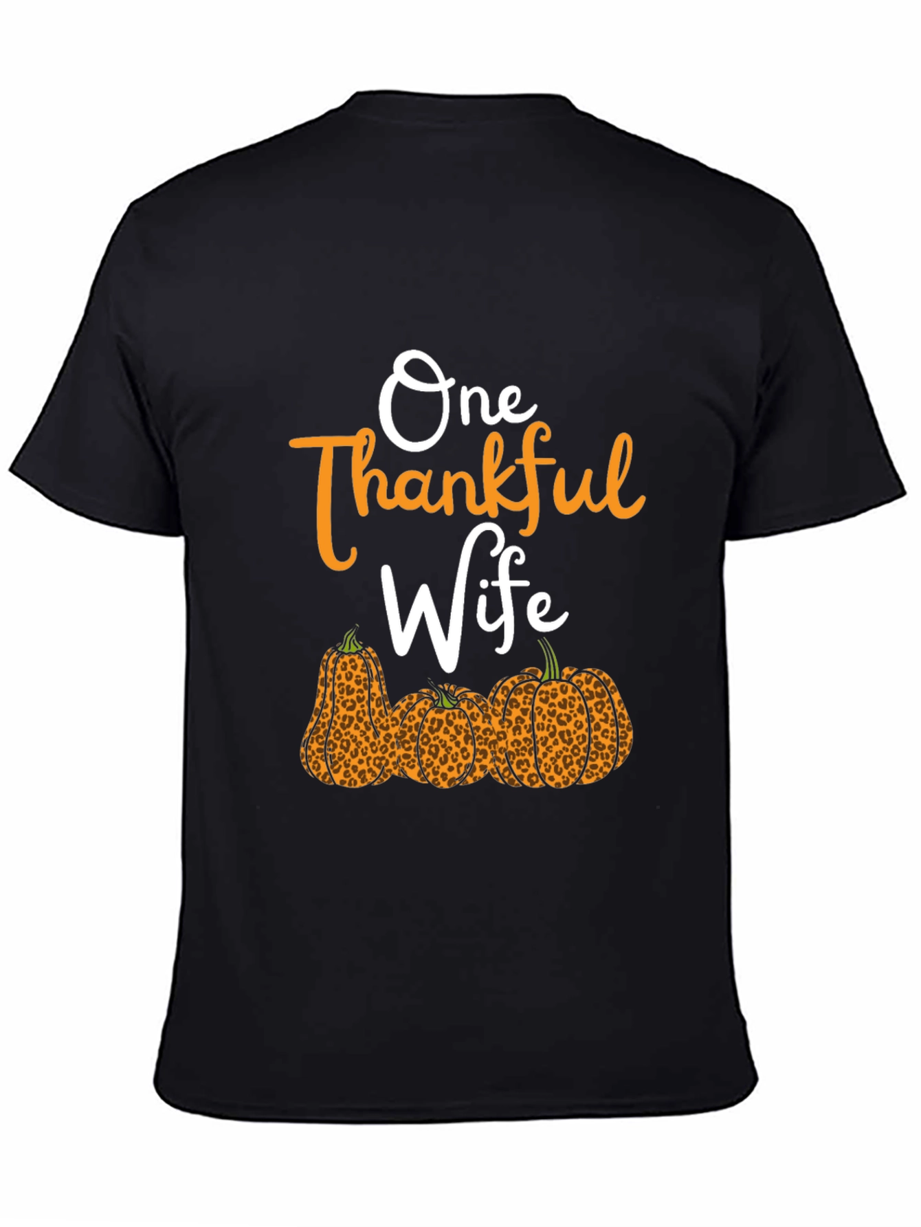 One Thankful Wife Pumpkin Patch T-Shirt
