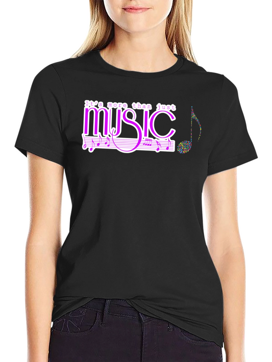 Music Lover T-Shirt - More Than Just Music Tee