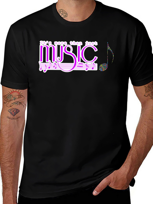 Music Lover T-Shirt - More Than Just Music Tee