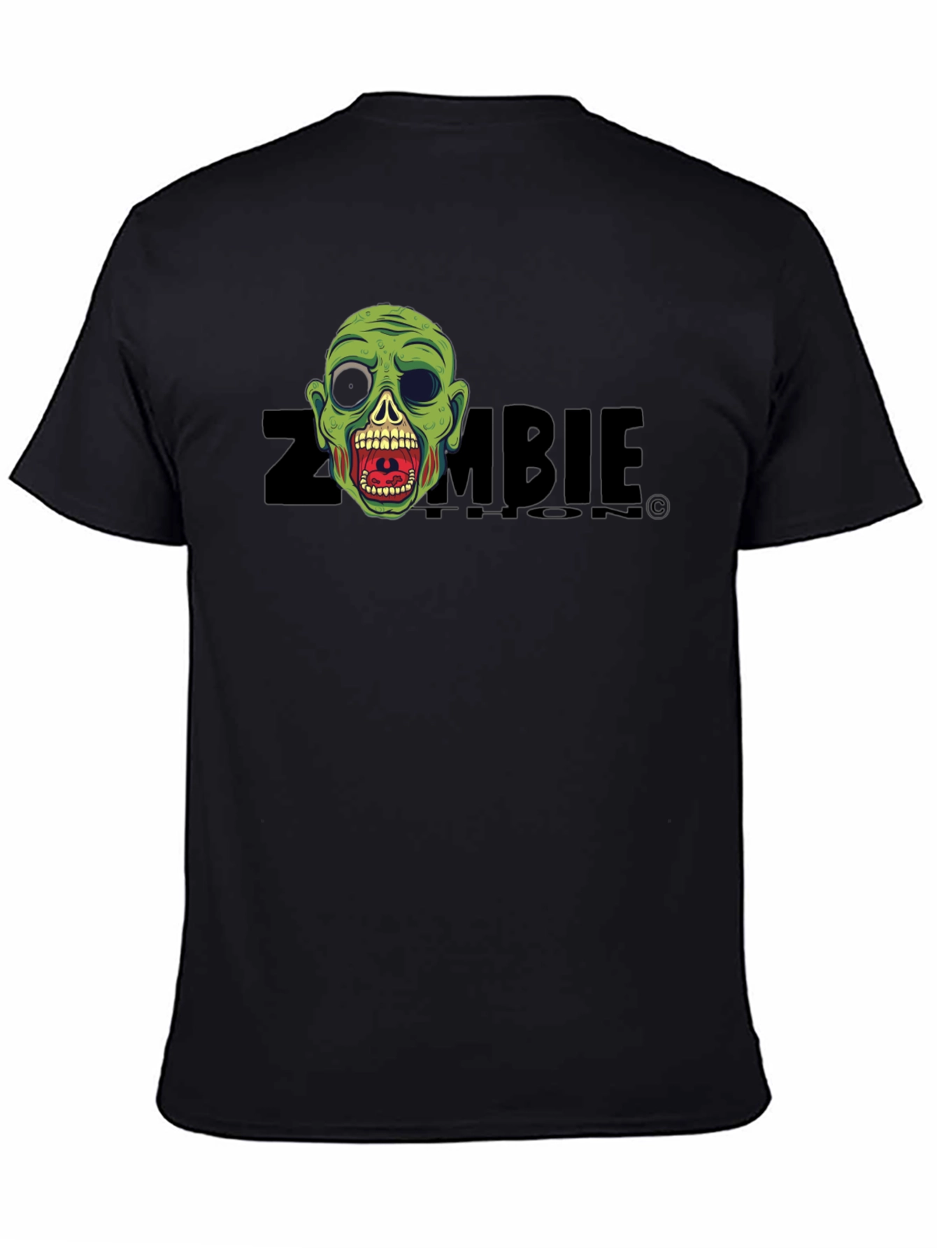 Zombie-thon T-Shirt - Black Graphic Tee