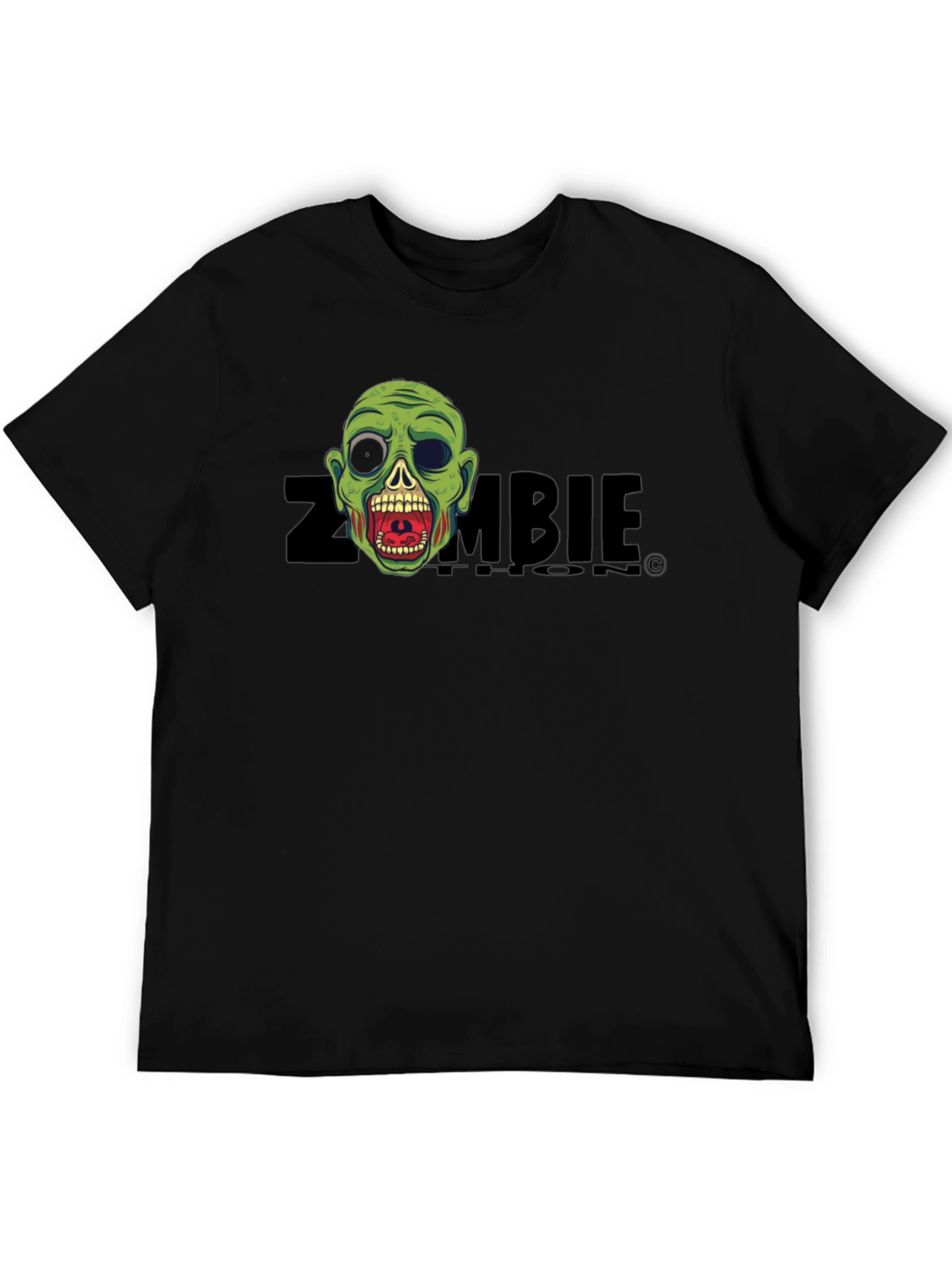 Zombie-thon T-Shirt - Black Graphic Tee
