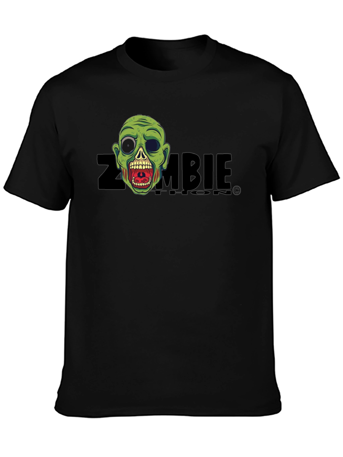 Zombie-thon T-Shirt - Black Graphic Tee