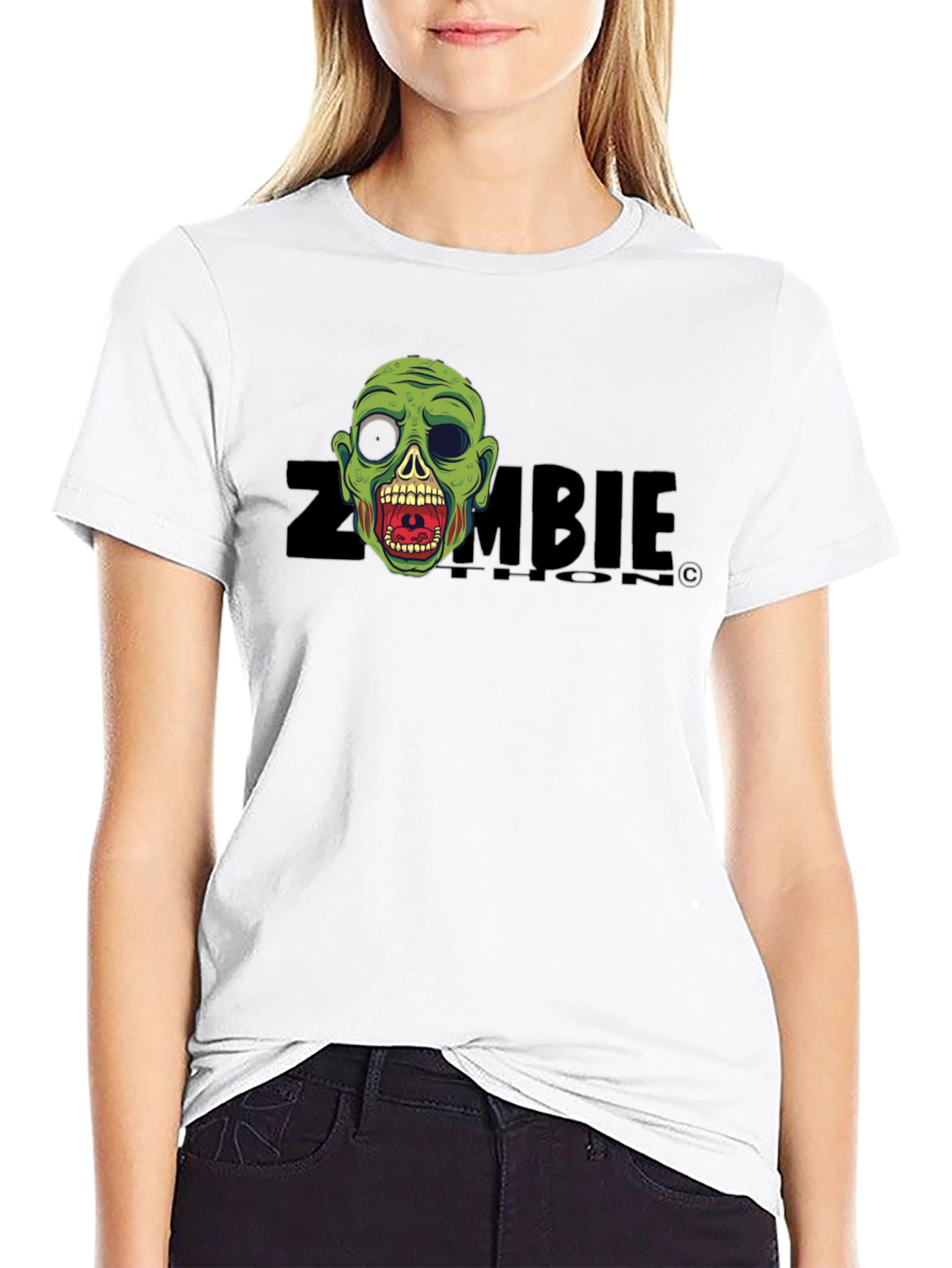Zombie-thon T-Shirt - Black Graphic Tee