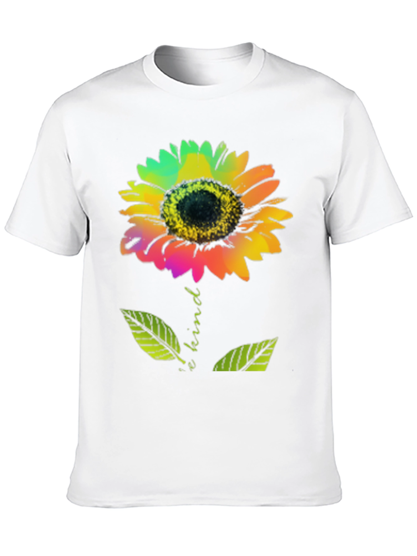 Kind Sunflower Graphic T-Shirt