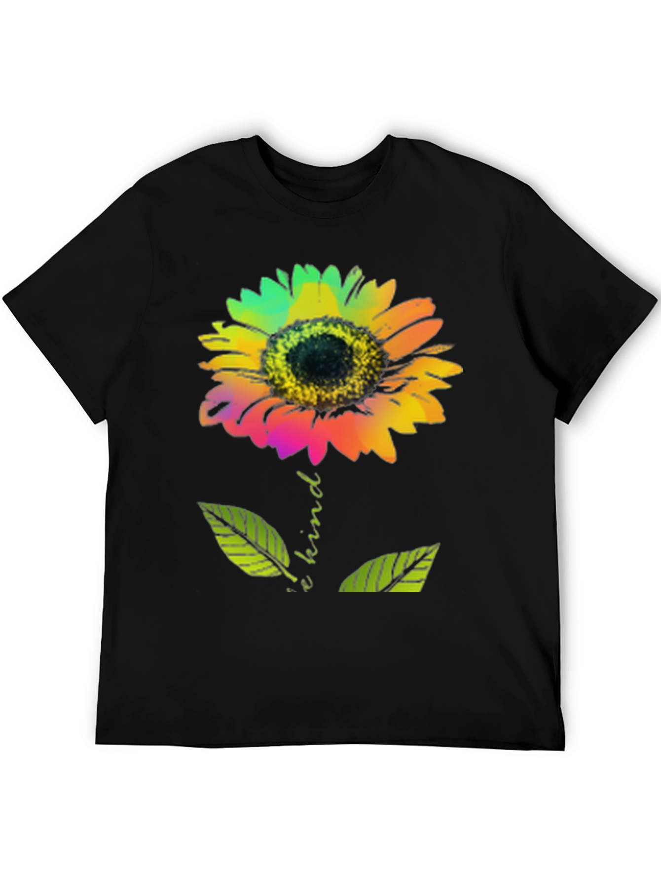 Kind Sunflower Graphic T-Shirt