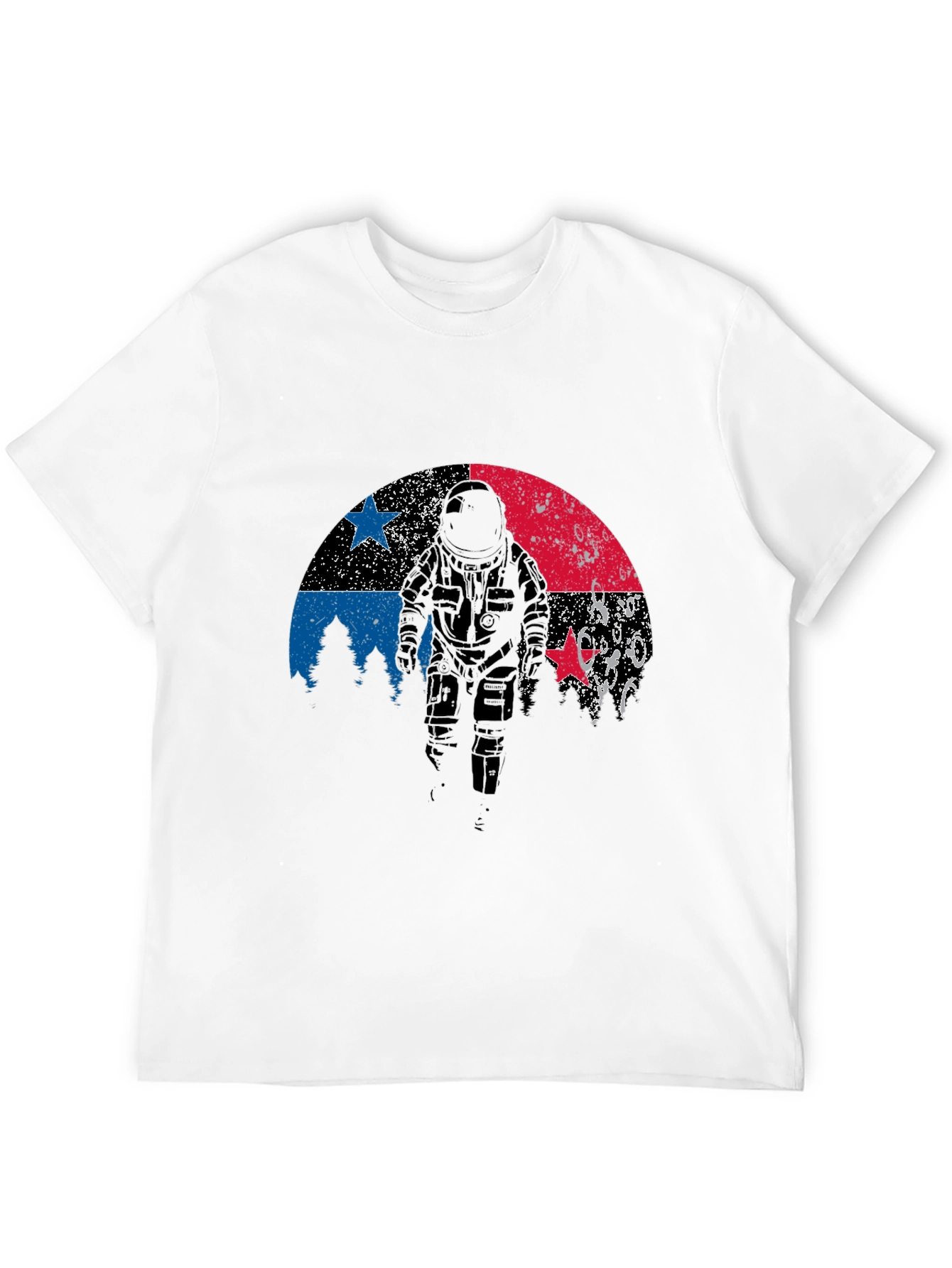 Astronaut Graphic Print T-Shirt