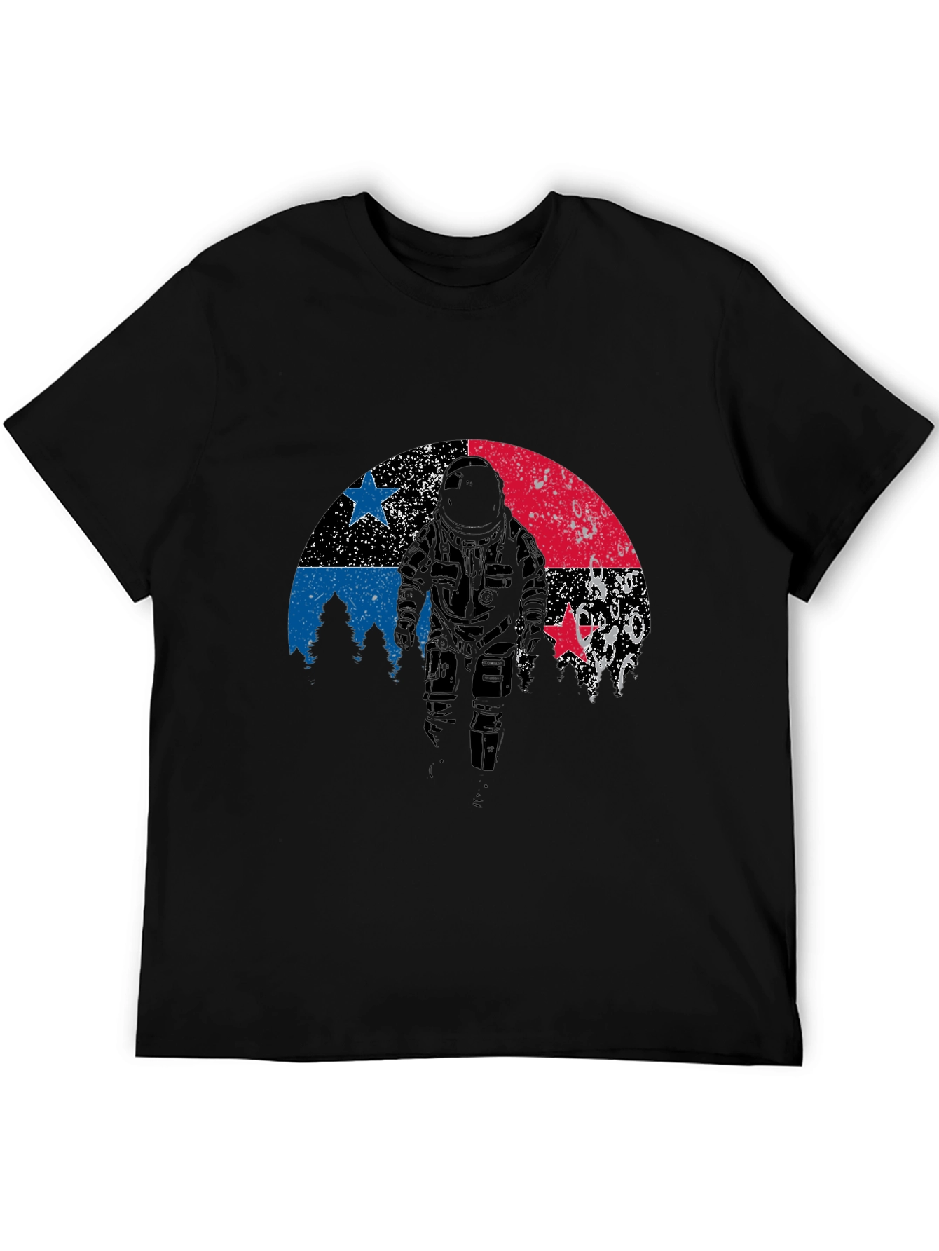 Astronaut Graphic Print T-Shirt