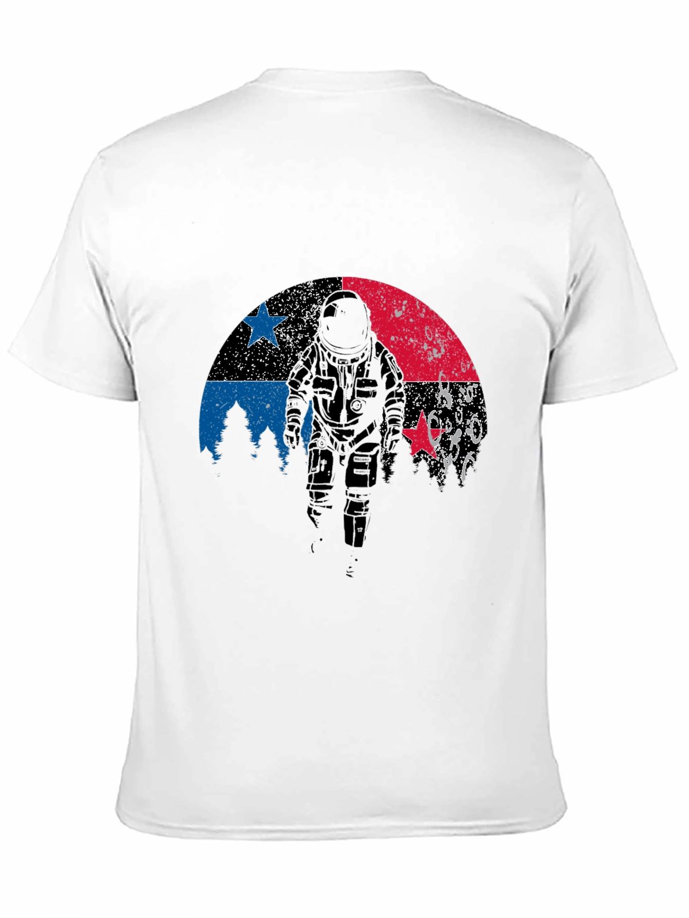 Astronaut Graphic Print T-Shirt