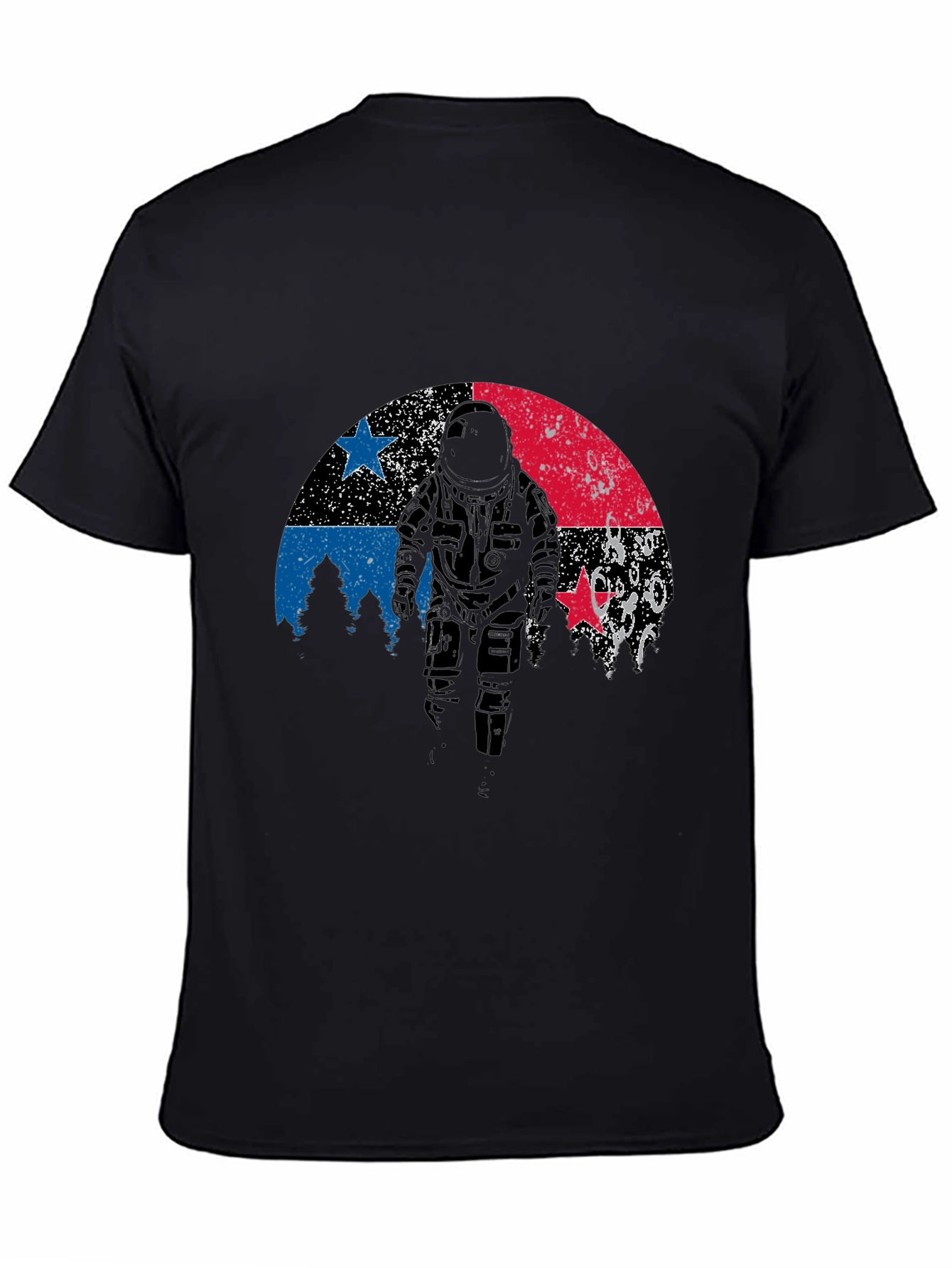 Astronaut Graphic Print T-Shirt