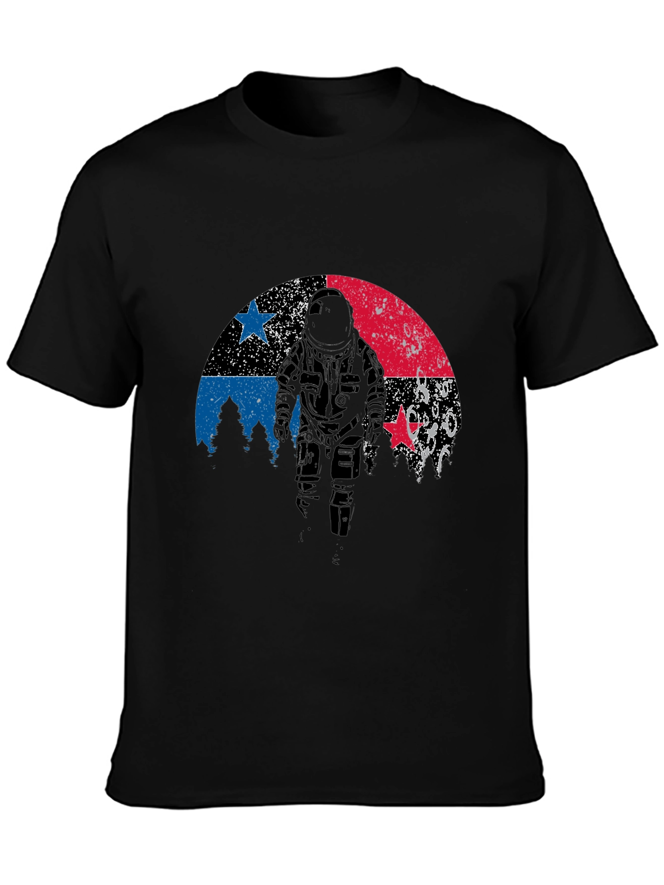 Astronaut Graphic Print T-Shirt