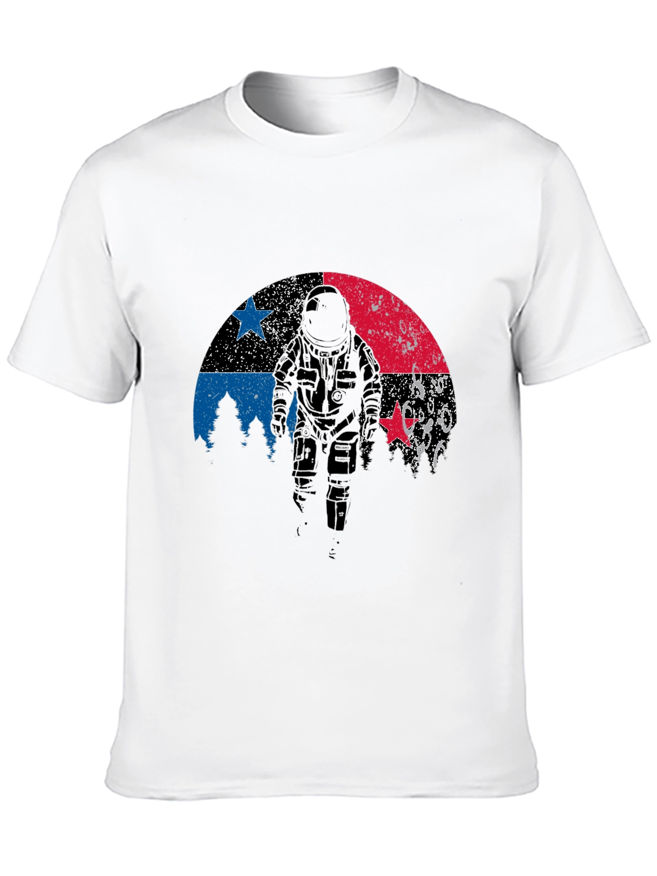 Astronaut Graphic Print T-Shirt