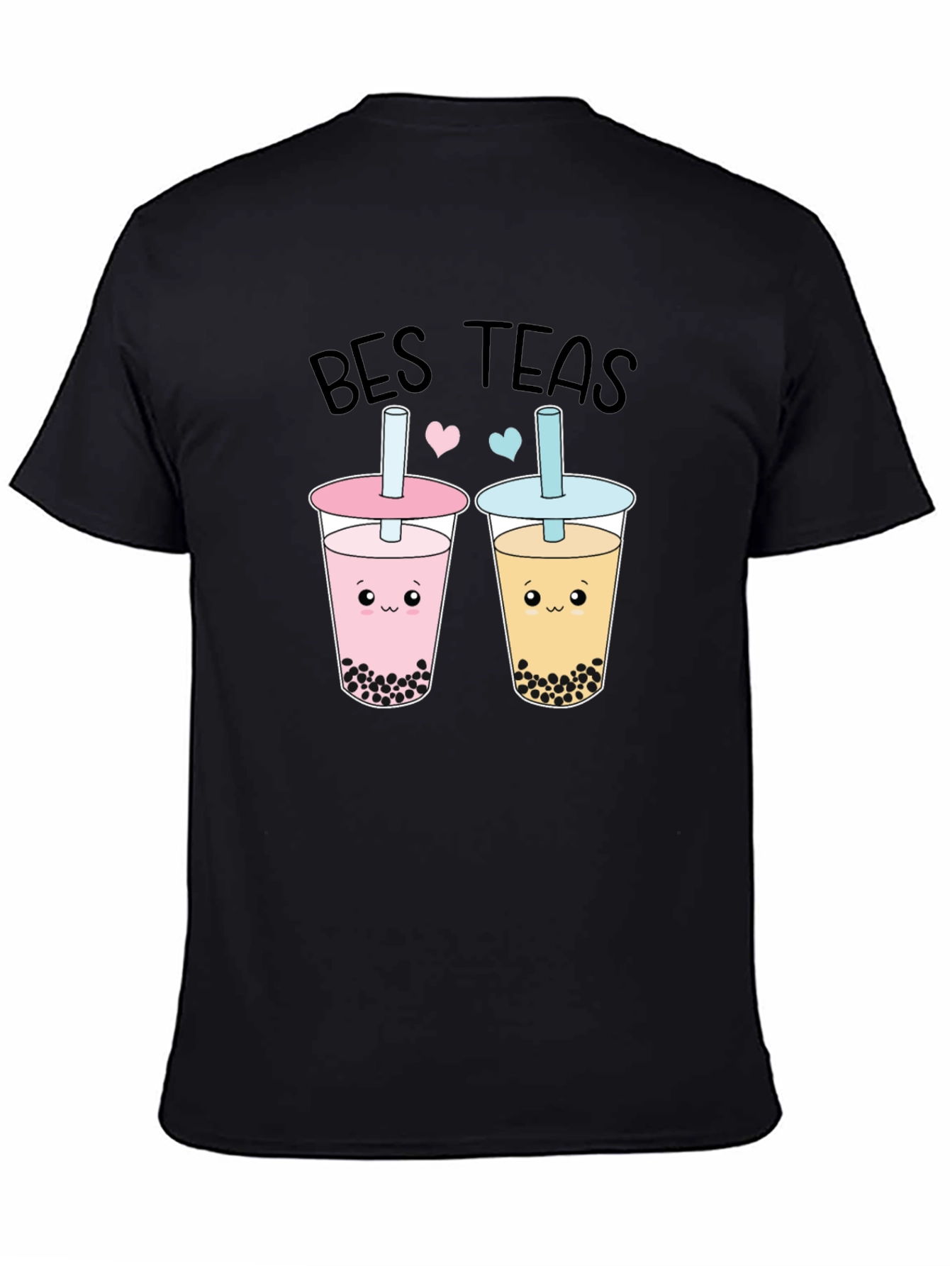 Cute Best Teas Boba Bubble Tea Graphic T-Shirt