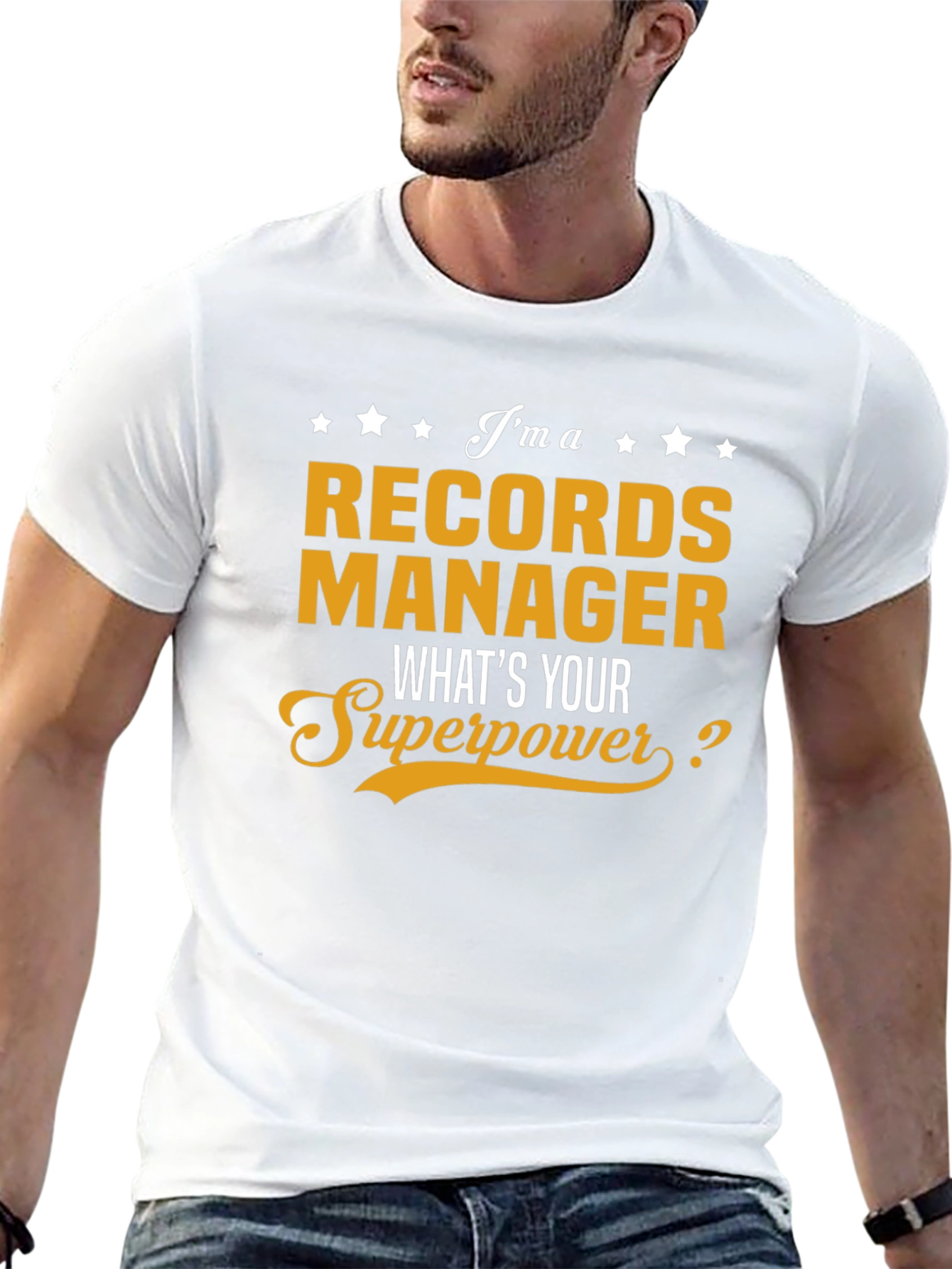 Records Manager Superpower T-Shirt