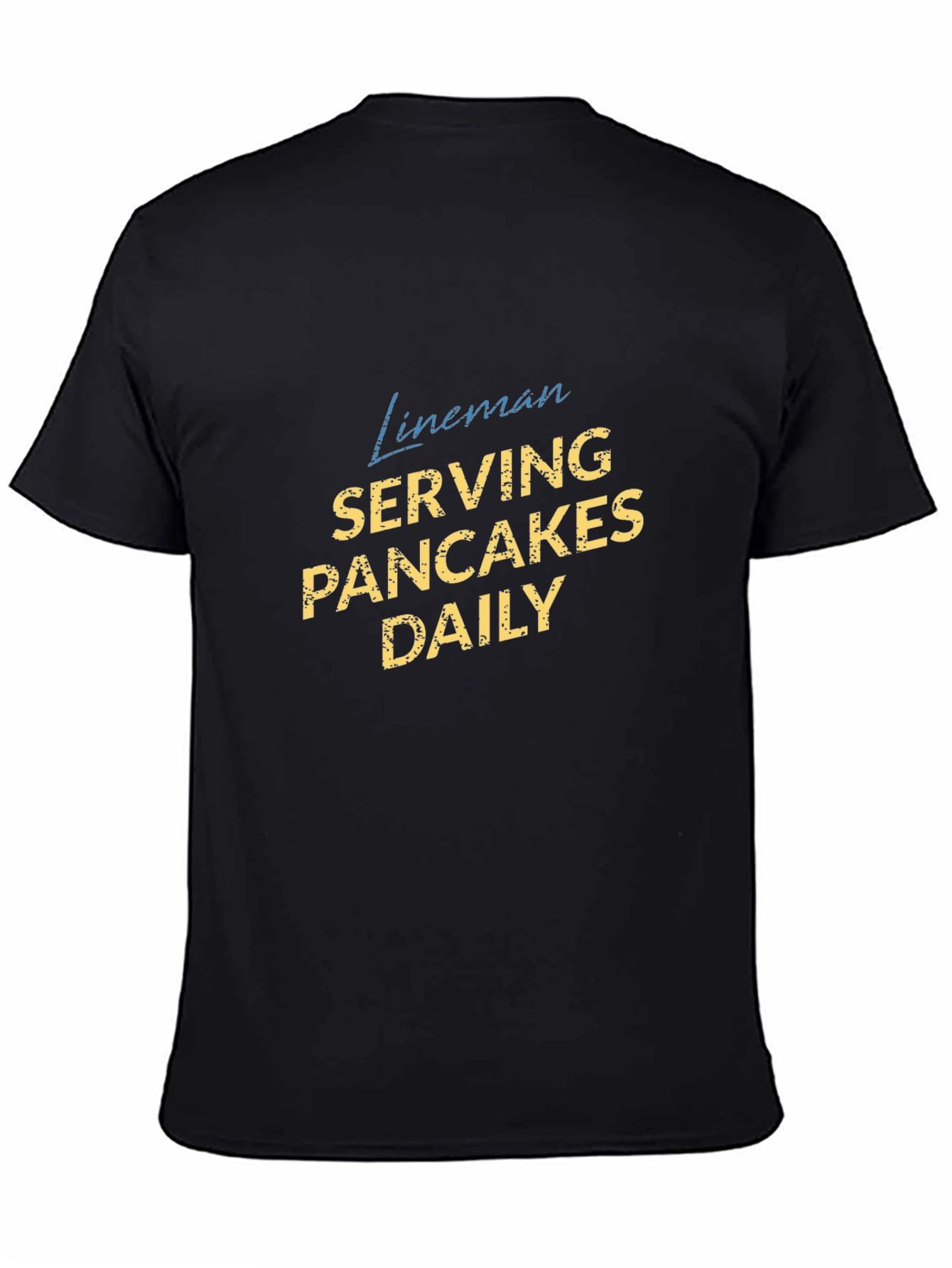 Lineman Serving Pancakes Daily Tee