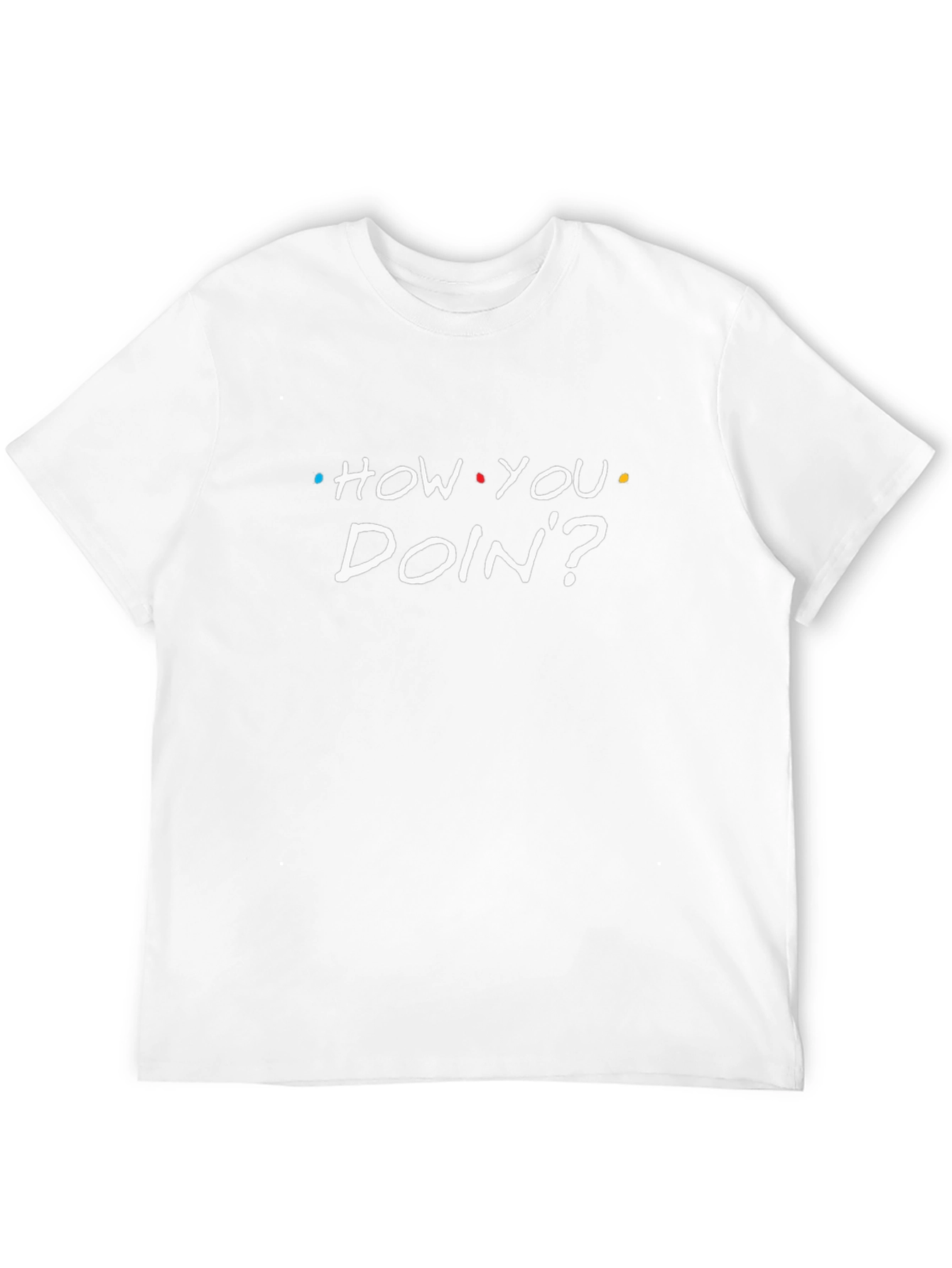 How You Doin? Black T-Shirt