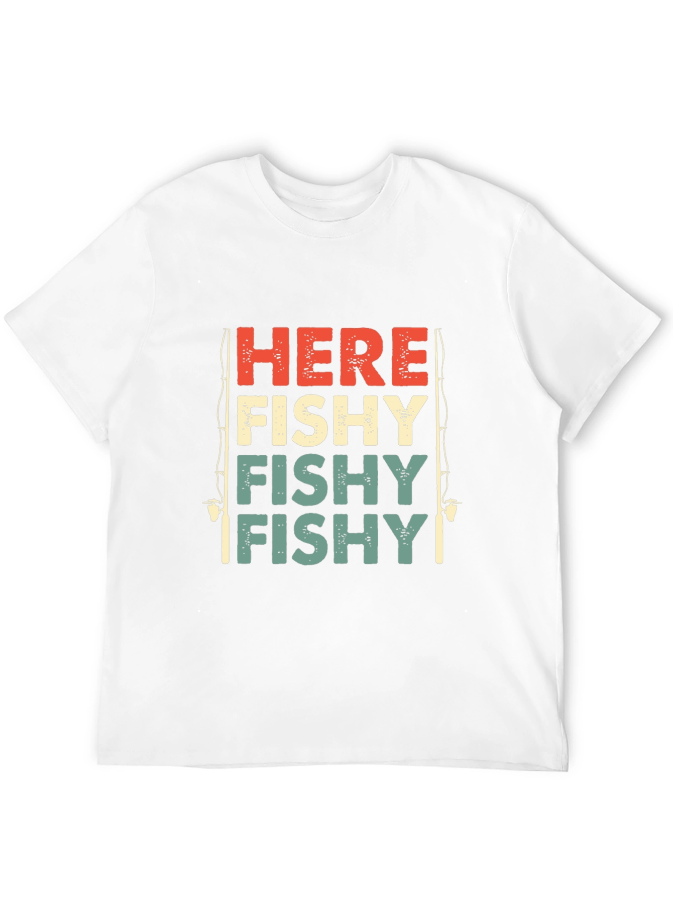 Here Fishy Fishy Graphic T-Shirt