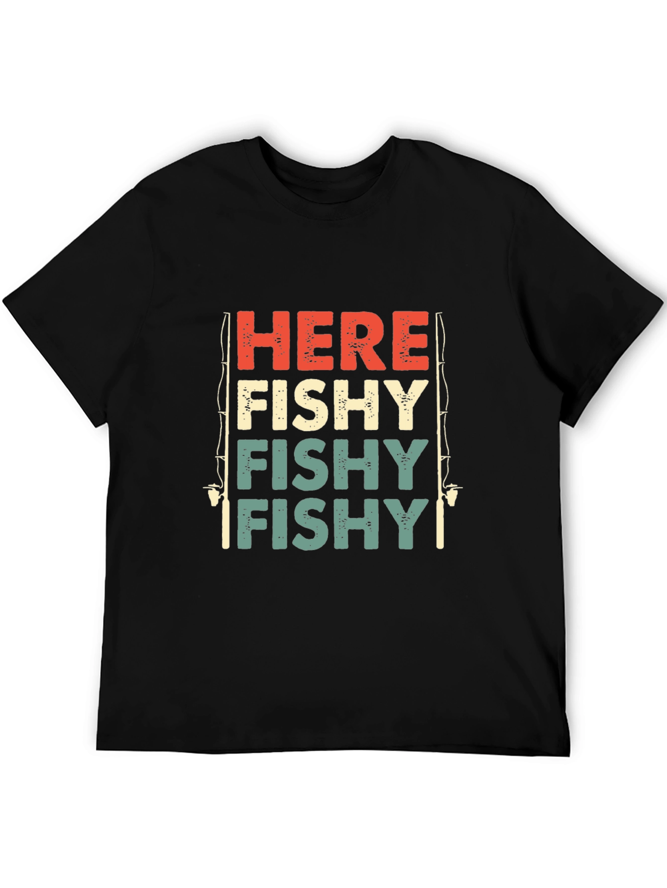 Here Fishy Fishy Graphic T-Shirt