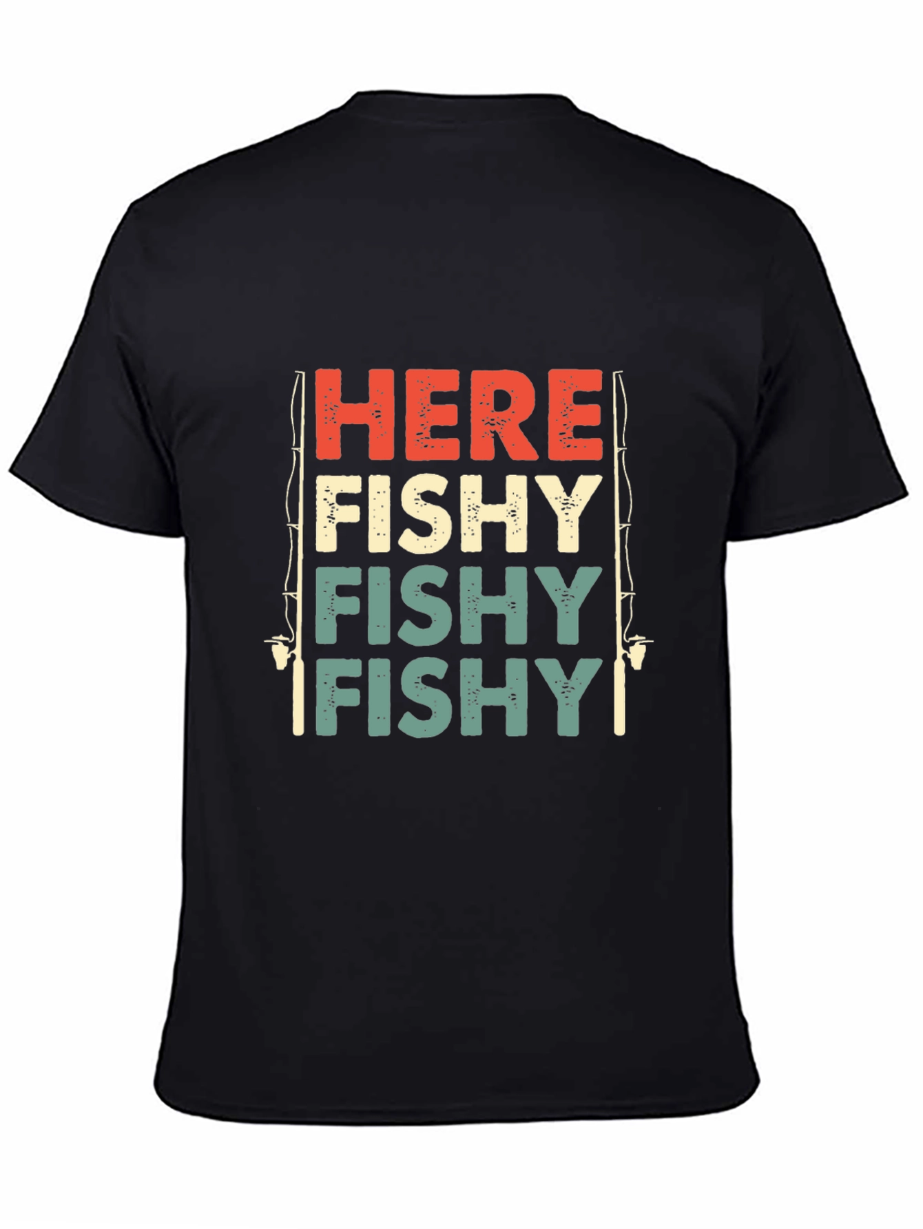 Here Fishy Fishy Graphic T-Shirt