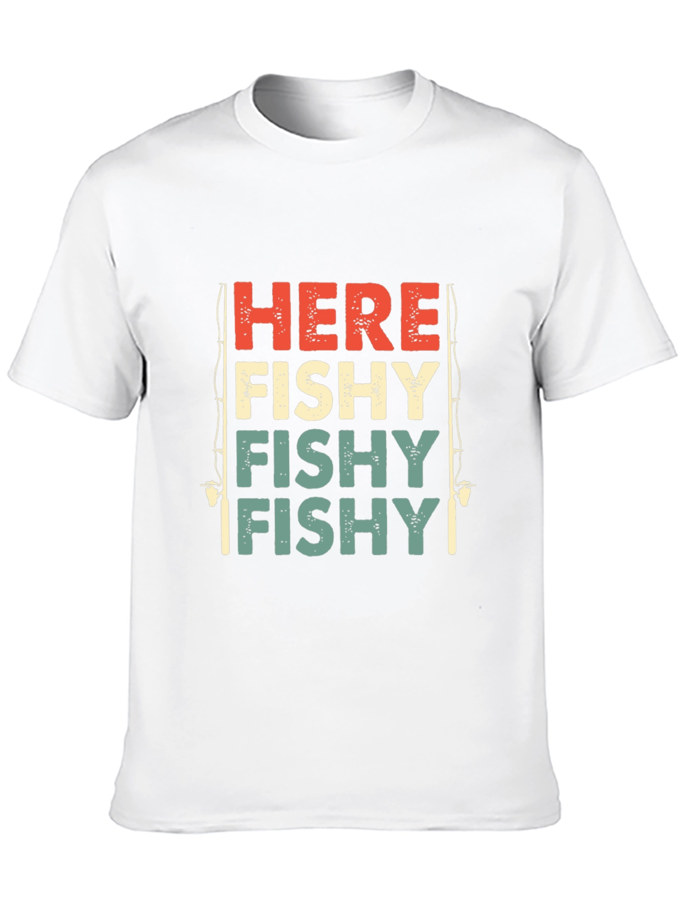 Here Fishy Fishy Graphic T-Shirt