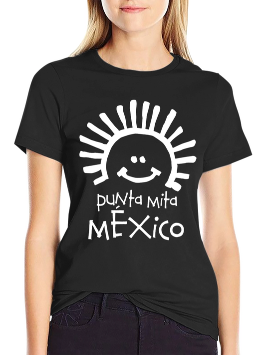 Punta Mita Mexico Black T-Shirt