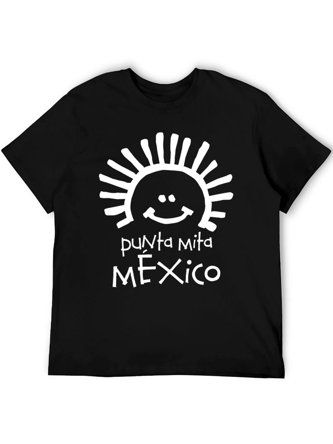 Punta Mita Mexico Black T-Shirt