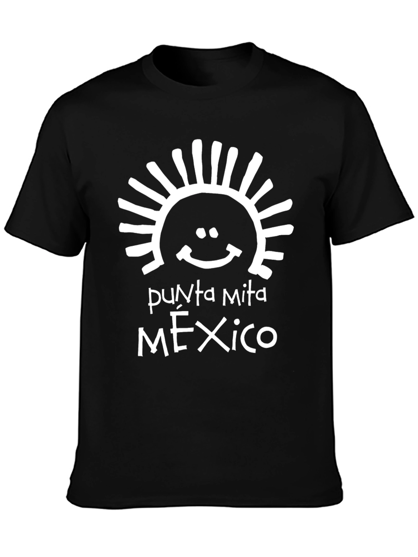 Punta Mita Mexico Black T-Shirt