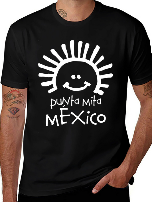Punta Mita Mexico Black T-Shirt