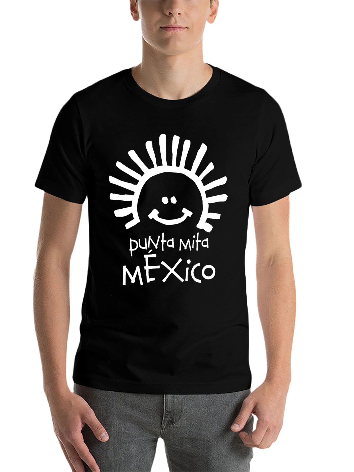 Punta Mita Mexico Black T-Shirt