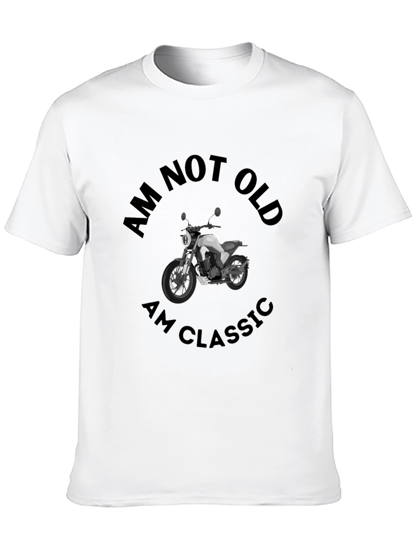 Am Not Old Am Classic Motorcycle T-Shirt