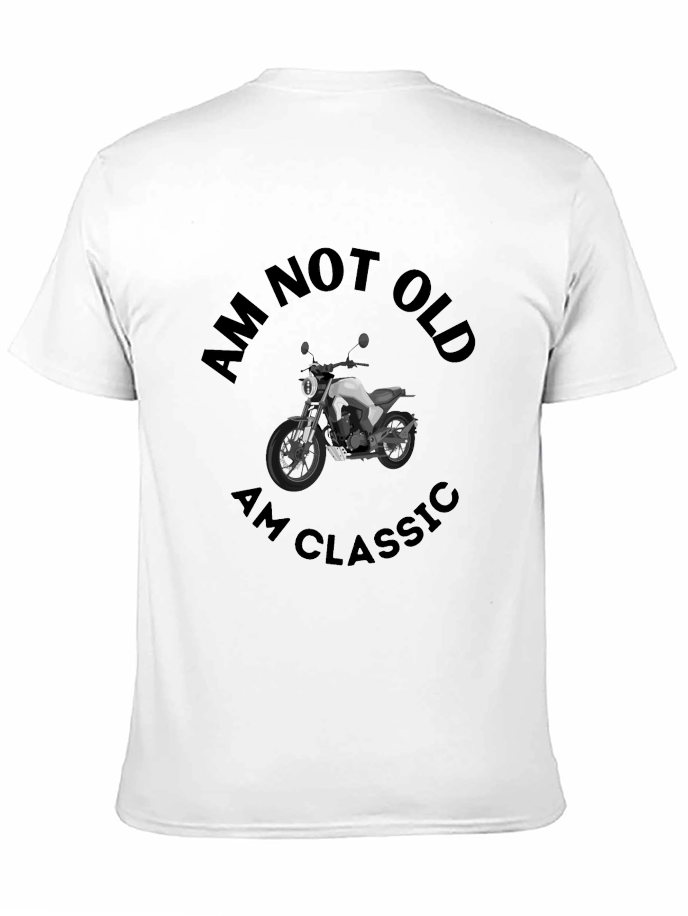 Am Not Old Am Classic Motorcycle T-Shirt