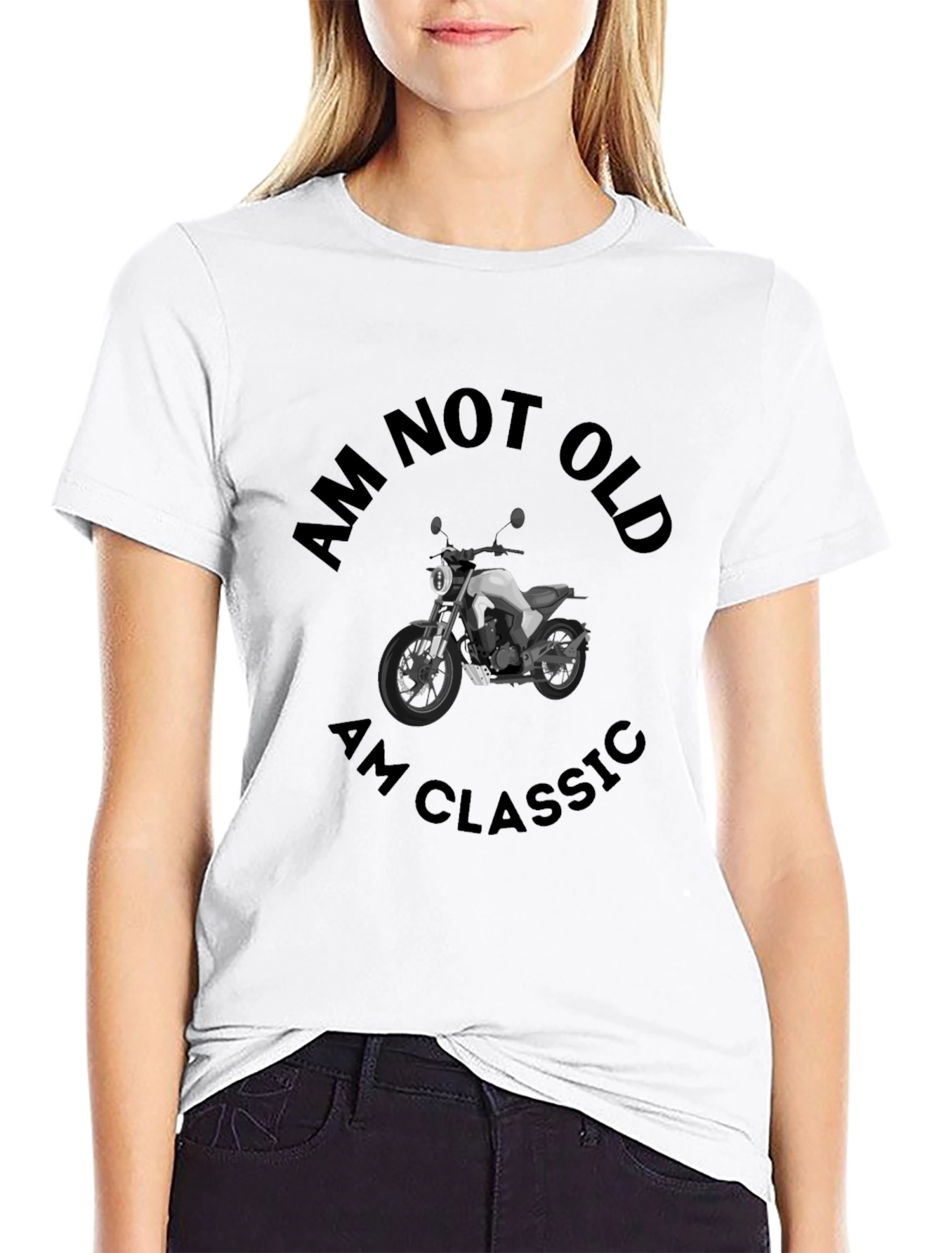 Am Not Old Am Classic Motorcycle T-Shirt