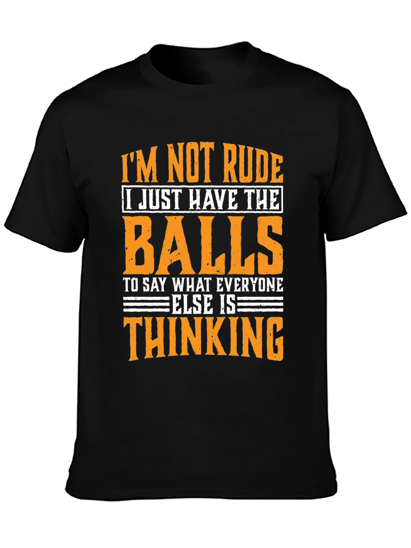 Im Not Rude Graphic Tee