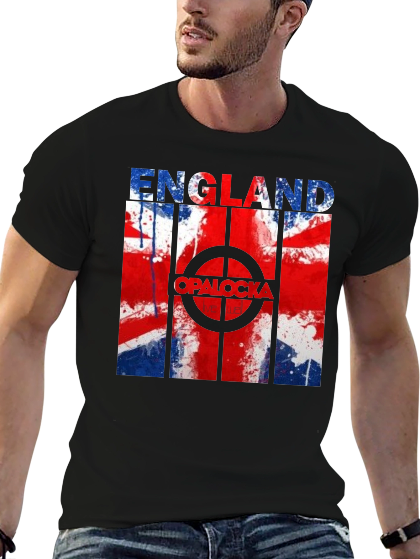 England Opalocka Flag Graphic T-Shirt