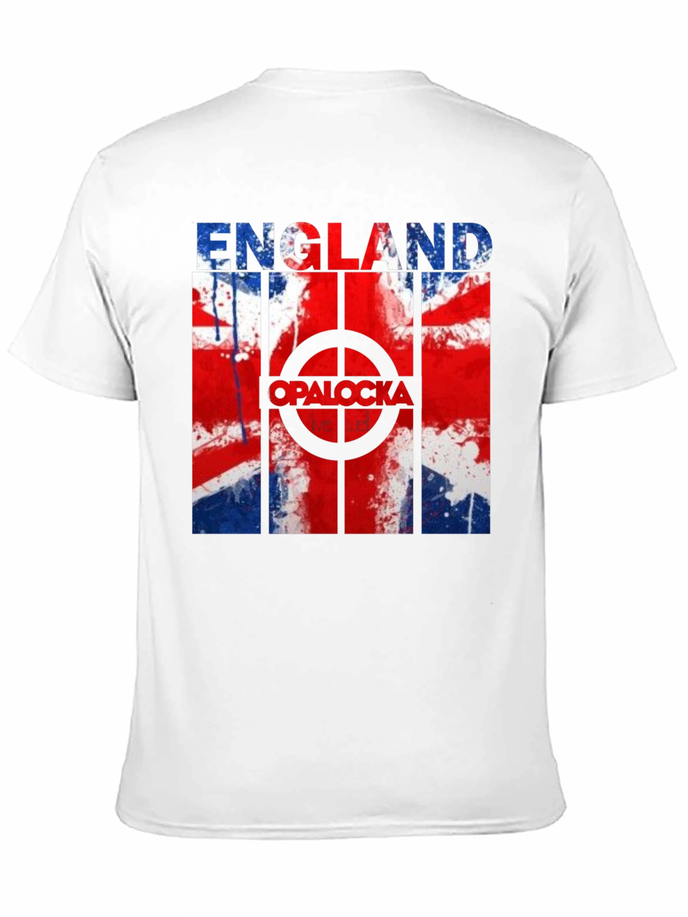 England Opalocka Flag Graphic T-Shirt