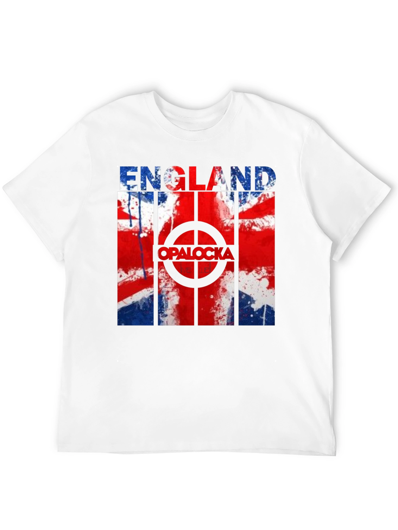 England Opalocka Flag Graphic T-Shirt