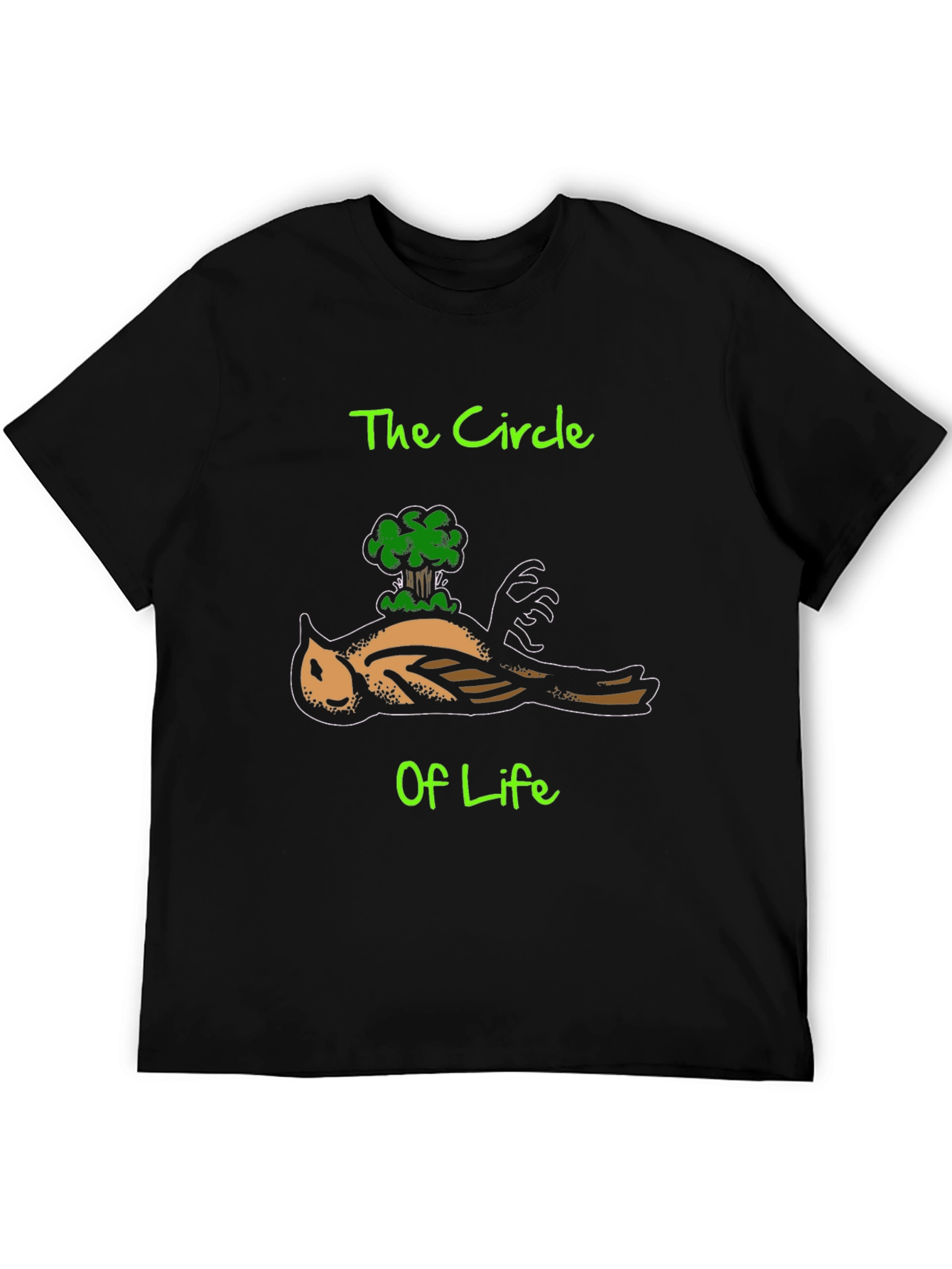 Circle of Life Graphic Tee - Black T-Shirt