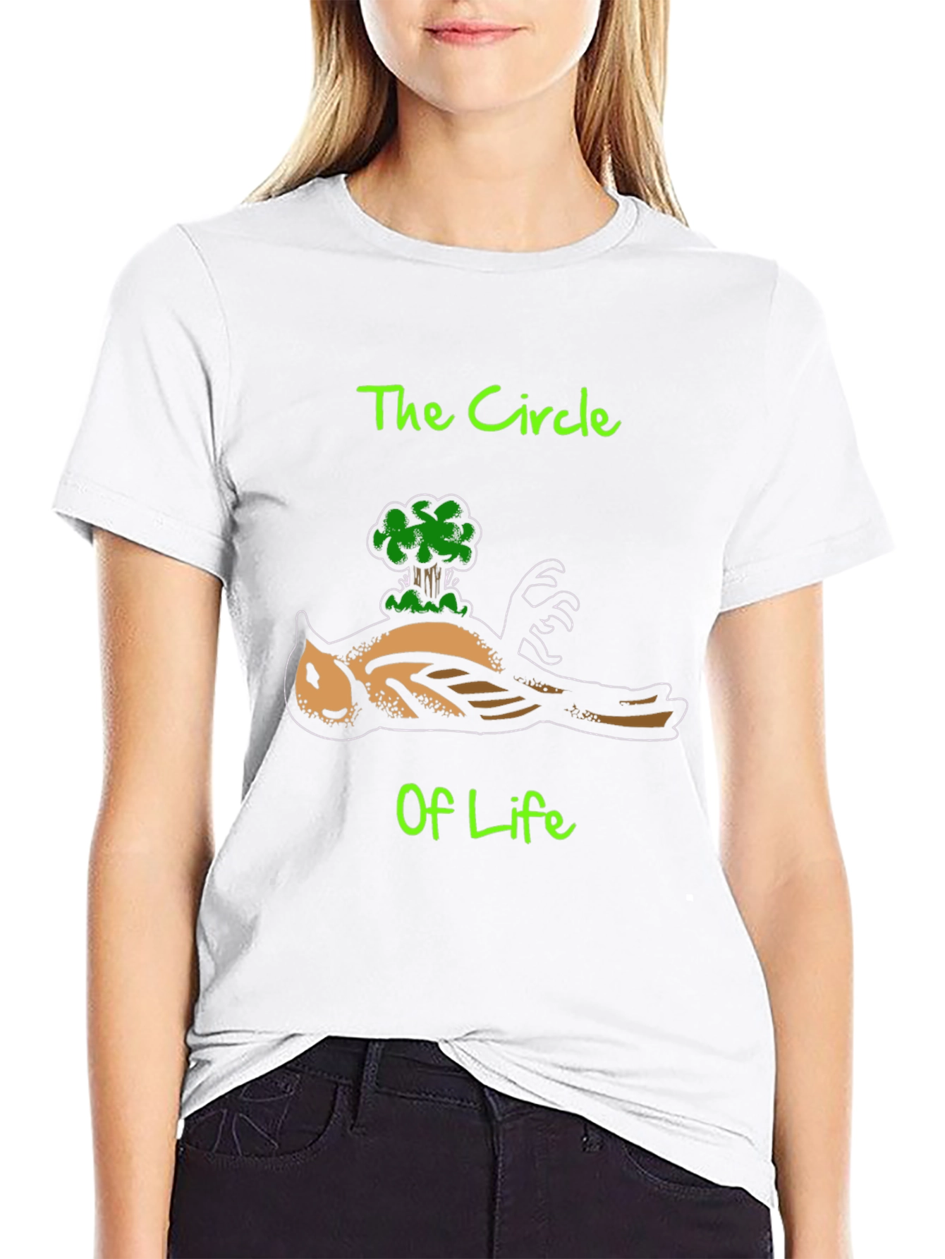 Circle of Life Graphic Tee - Black T-Shirt