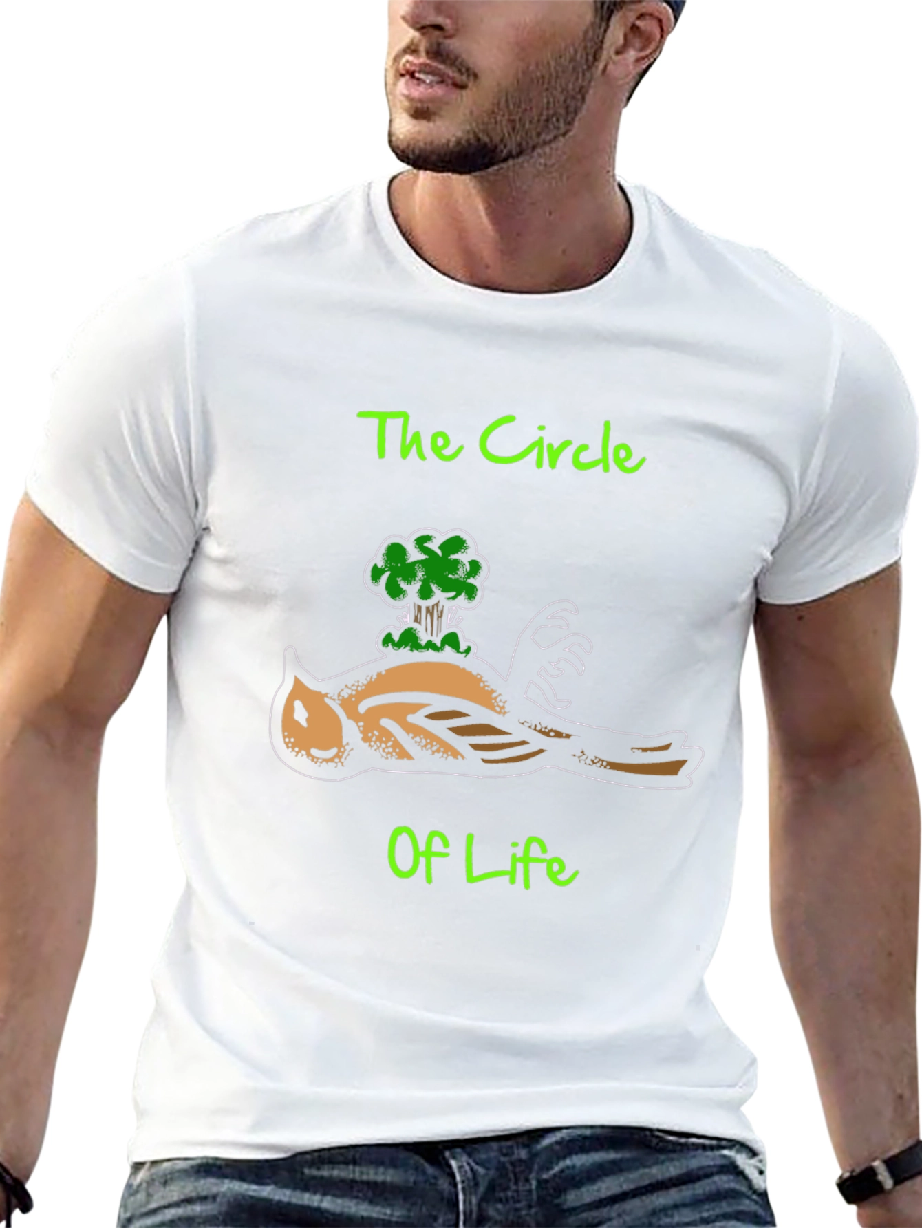 Circle of Life Graphic Tee - Black T-Shirt