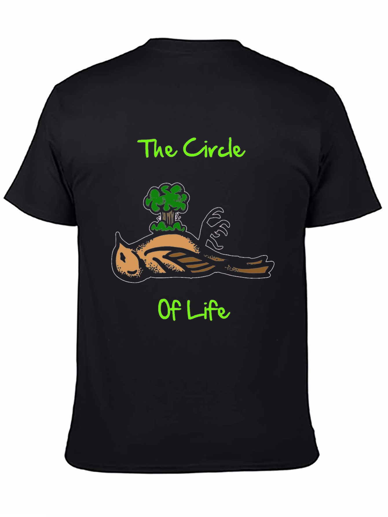Circle of Life Graphic Tee - Black T-Shirt
