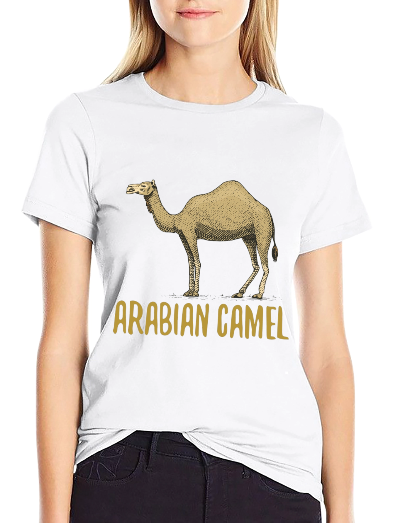 Arabian Camel Graphic T-Shirt - Unisex Crew Neck