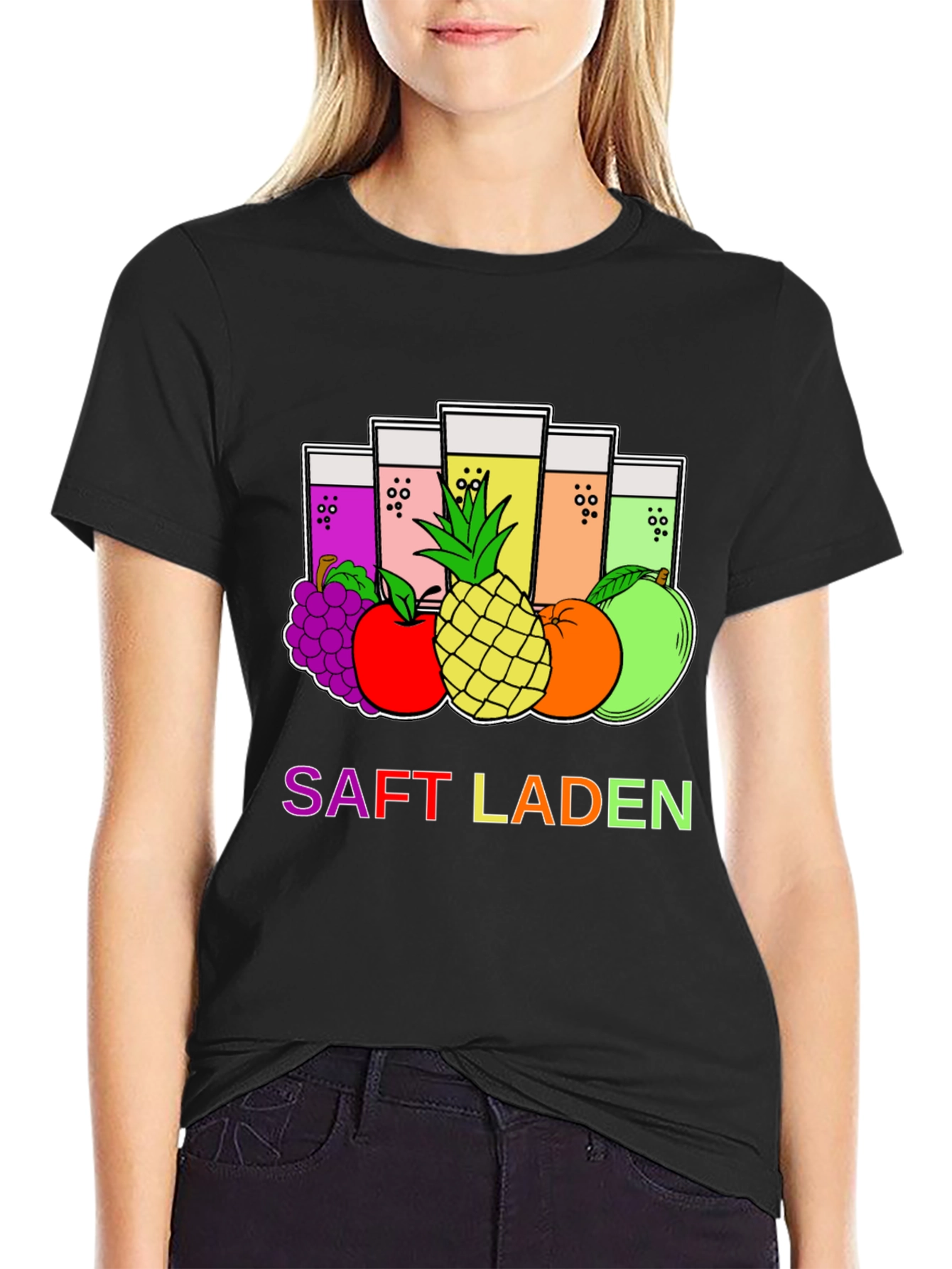 Saft Laden T-Shirt: Fresh Juice Design