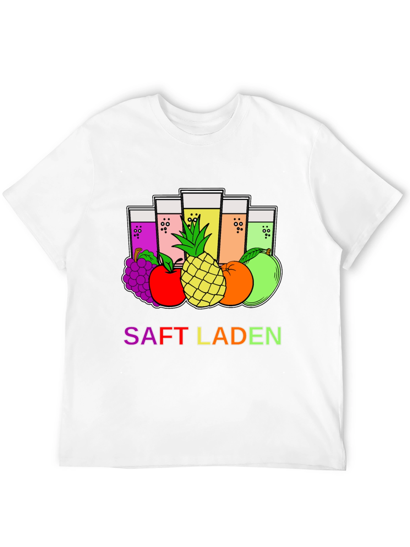 Saft Laden T-Shirt: Fresh Juice Design