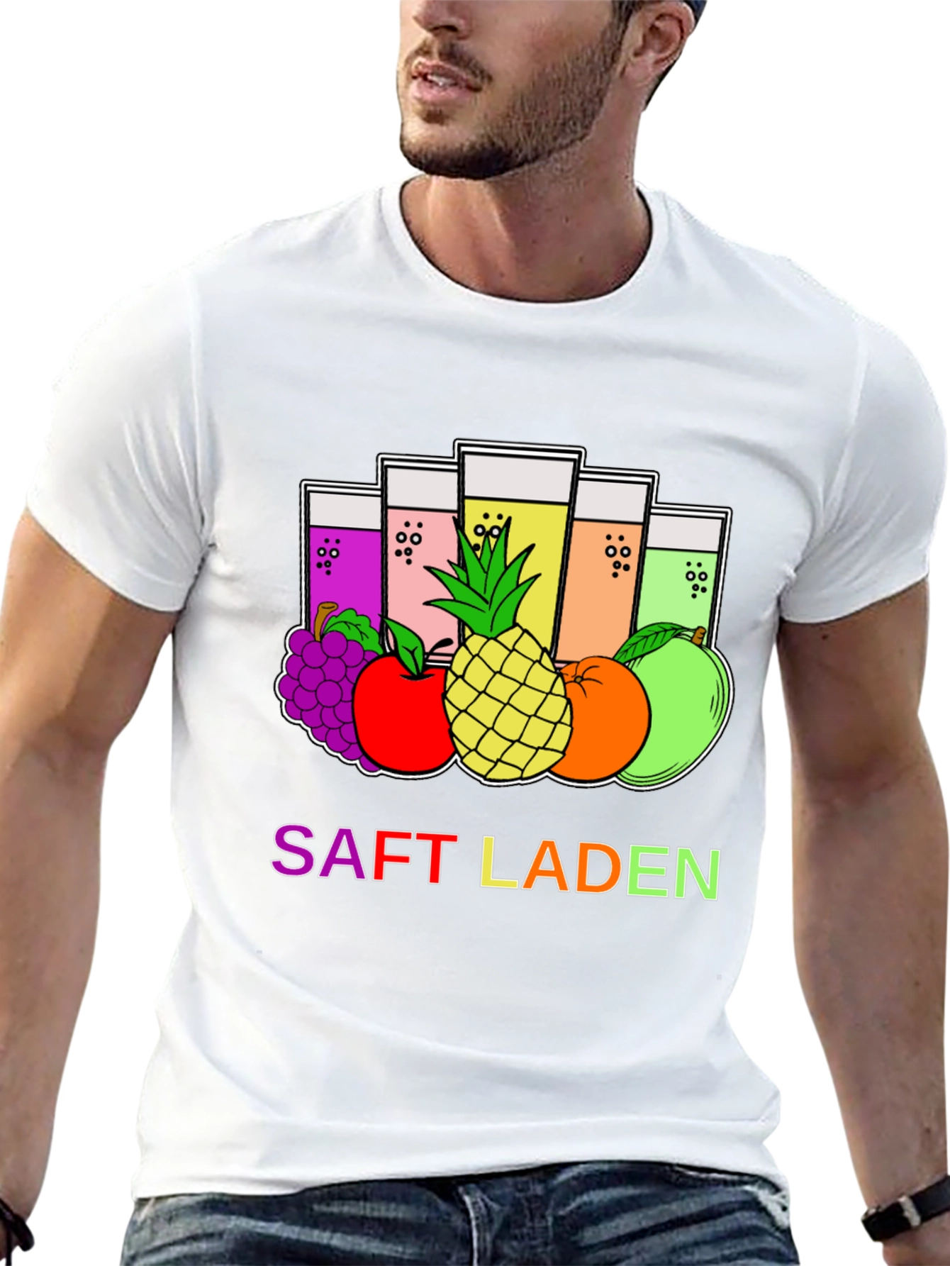 Saft Laden T-Shirt: Fresh Juice Design