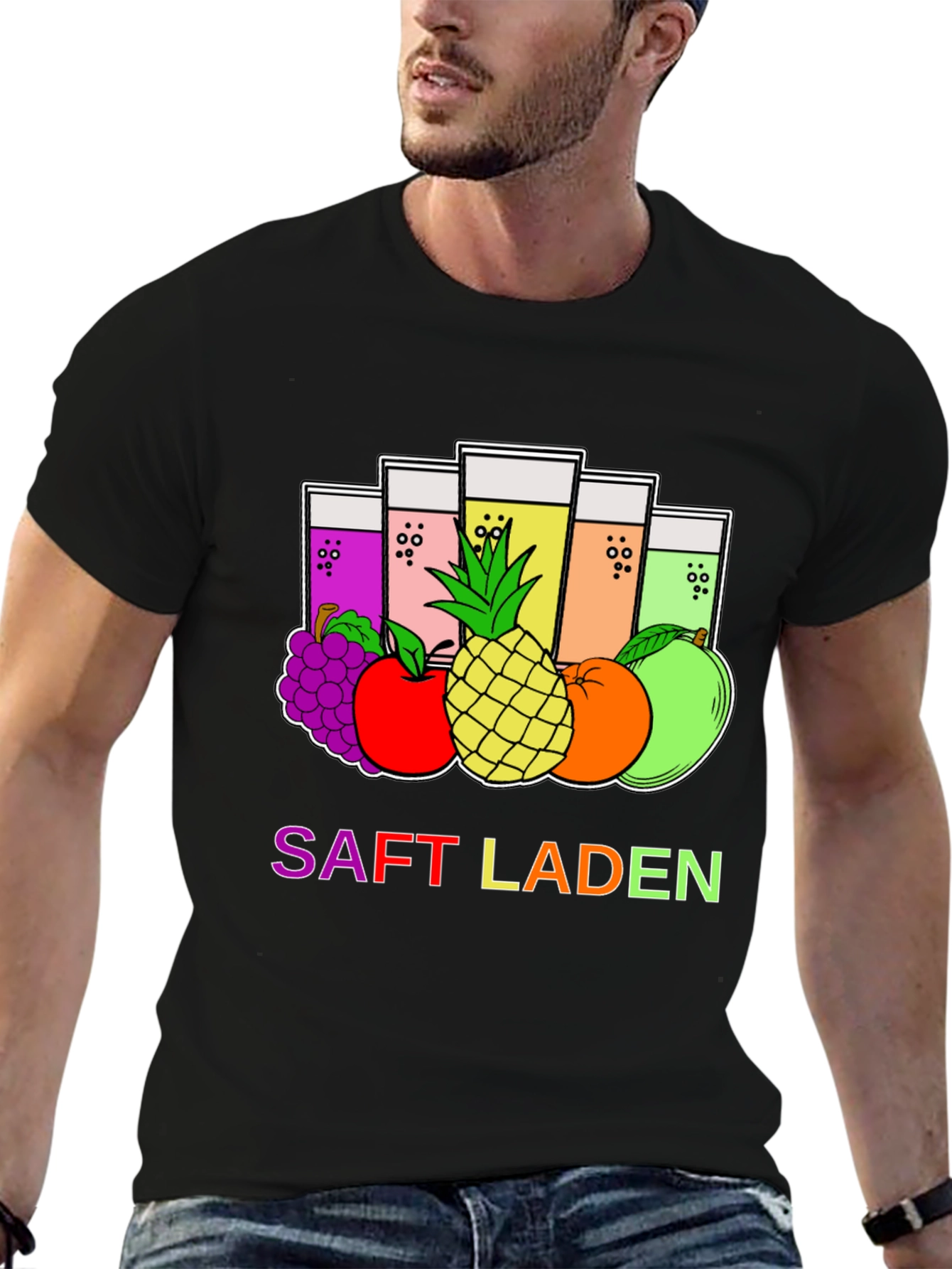 Saft Laden T-Shirt: Fresh Juice Design