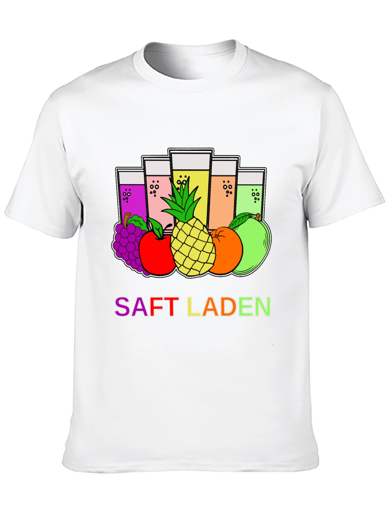 Saft Laden T-Shirt: Fresh Juice Design