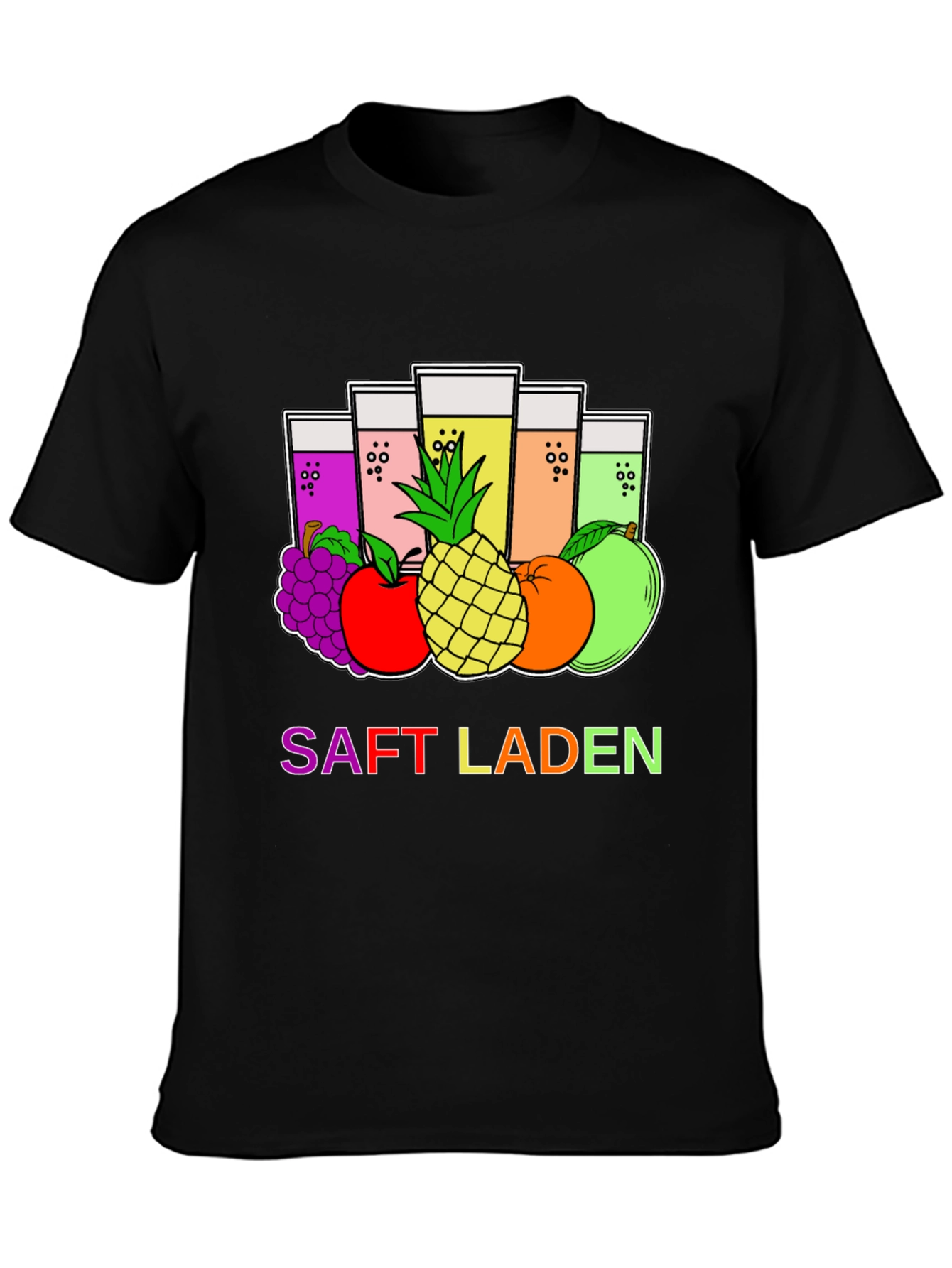 Saft Laden T-Shirt: Fresh Juice Design