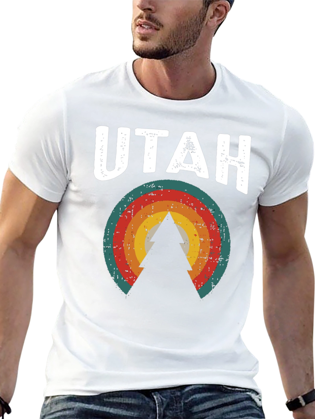 Retro Utah Graphic Tee | Mountain State Pride T-Shirt