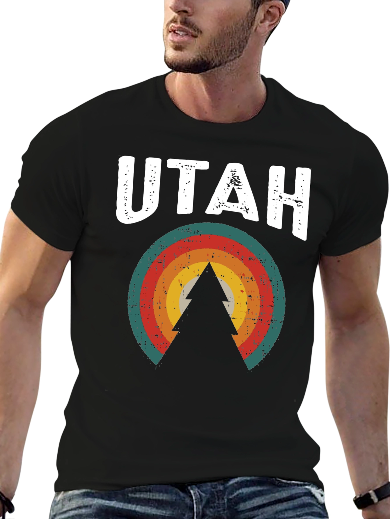 Retro Utah Graphic Tee | Mountain State Pride T-Shirt