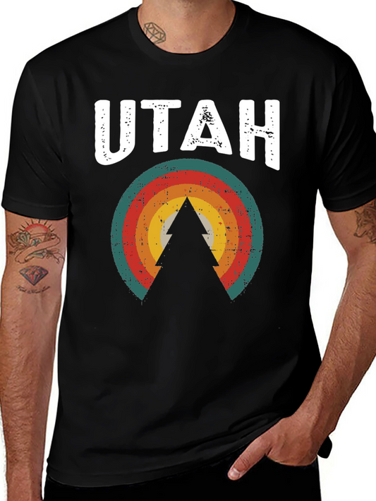 Retro Utah Graphic Tee | Mountain State Pride T-Shirt